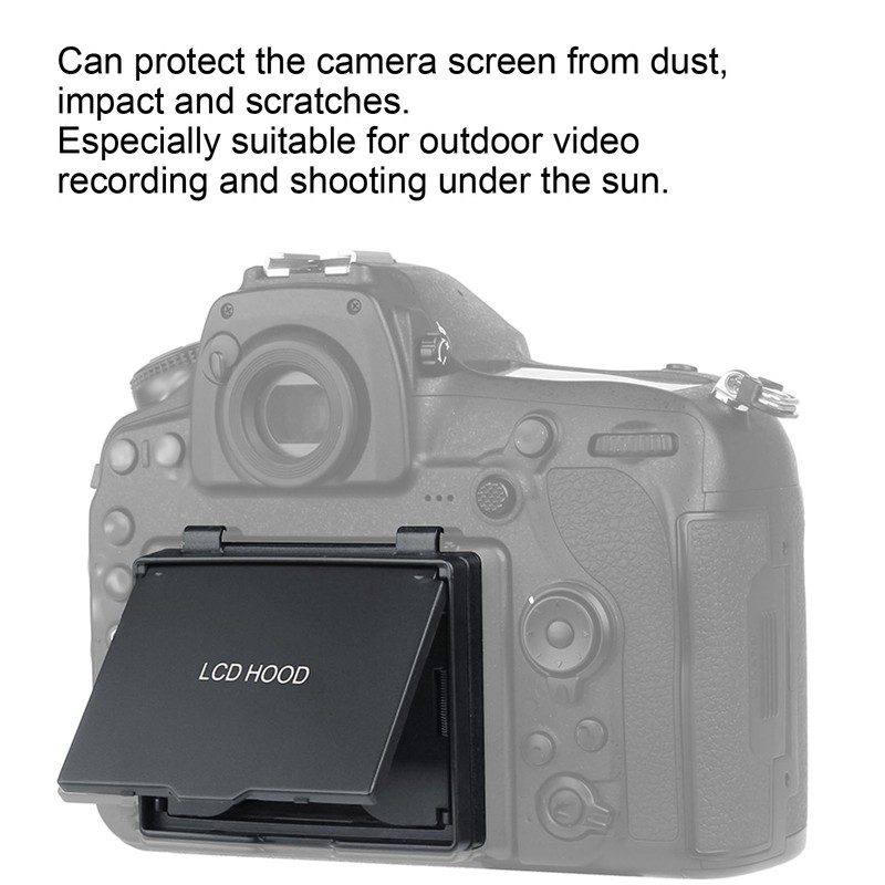 LCD Screen Sun Shade Hood Cover Digital Camera LCD Hood
