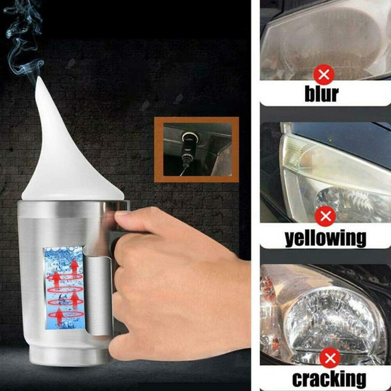 Atomizing Cup, Car Headlight Lens Polish Repair Tool Auto Restore