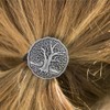 Ponytail Holder, Hair Accessory, Women's Hair Tie, Tree of Life,