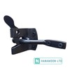 Black Auto Gate Latch for Garden Gates – Self-Locking Catch