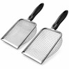 Stainless Steel Cat Litter Scoop Set for Easy Litter Box