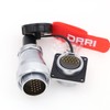 DRRI WEIPU WS28 20-Pin Panel Mount Heavy Duty AC DC