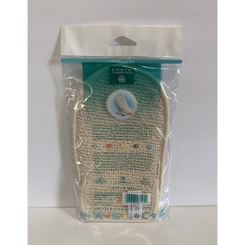 Earth Therapeutics Loofah Sisal Bath Mitt