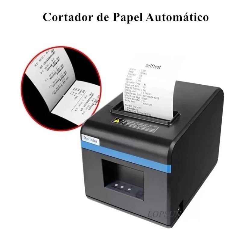 Xprinter Impresora Térmica Tickets Pos 80mm Wifi Usb Corta Automática