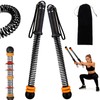 2PCS Adjustable Weighted Ropeless Battle Ropes, Heavy Duty Cordless Battle