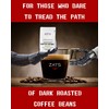 ZATS Coffee Beans Father's Dark Roast 500g, Intensity 5/5 -
