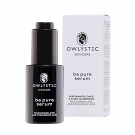 OWLYSTIC Niacinamide Serum for Face 5% Against Imperfections with Hyaluronic Acid and Zinc, Made in Italy, Powerful Moisturising Effect, Smoothing and Firming