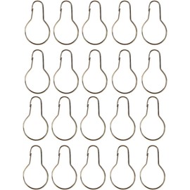 20Pcs Silver Fishing Swivel Snapper Release Clip with Offshore Planer Board Mast Downrigger Silver Hunting and Fishing