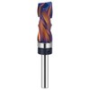 SpeTool Coated Compressiom Flush Trim Router Bit 1/4 Shank, Top