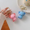 LAYAHAGO Axolotl Keychain Cute PVC Kawaii Keyrings for Women Backpacks