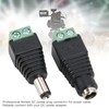 Hilitand Conector de Alimentación Macho y Hembra de 5.5x2.5 Mm,