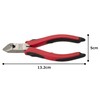 Tone Diagonal Nipper (Master Grip Type) NN-125G, Red, Total Length: