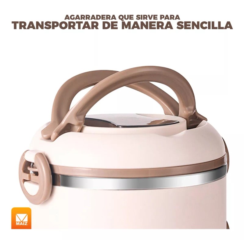 Maíz Contenedor Fiambrera Lunch Box Sopa Acero Inoxidable Termico