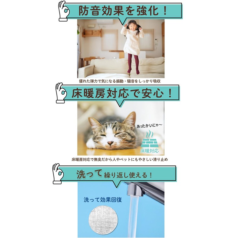 Shelly Invisible Non-Slip Sofa Protectors, Extra Strong, Round, Diameter: 1.6
