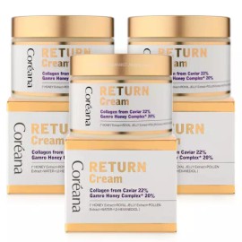 Koriana 코리아나 리턴 크림 100mlX3개 Koreana Return Cream 100ml x 3