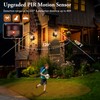 16in 2-Pack Large Motion Sensor Outdoor Wall Lights, Dusk to