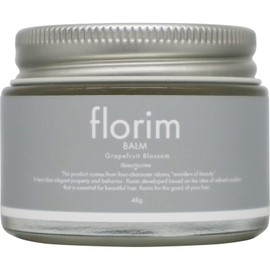Beauticimo Florim Hair Balm, Naturally Derived Botanical Butter, Grapefruit Blossom, 1.6 oz (48 g), Styling, Hand Cream, Salon Exclusive Beauty Salon
