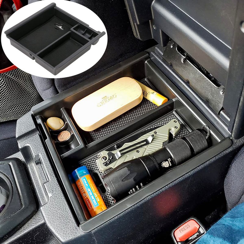 EDBETOS Center Console Accessory Organizer Compatible with Toyota Tacoma 2016-2019
