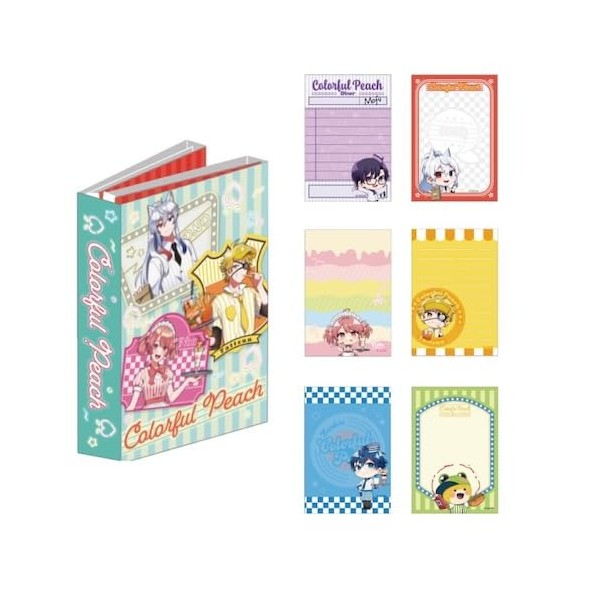 Colorful Peach Flapper Note Diner (2)