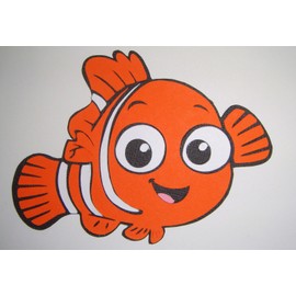 Finding Nemo Nemo Die Cut Paper Piecing  Scrapbook Embellishment