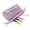 Sunstar Stationery S2314398 Pen Case, Clear Pouch, Mitte, Gusset, Light