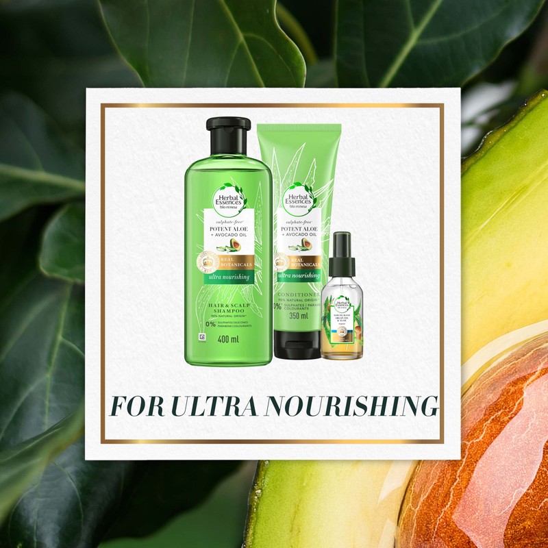 Herbal Essences Bio:renew Potent Aloe + Avocado Oil Hair &