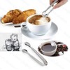 Small Ice Clips, Stainless Steel Ice Tongs U Shaped Sugar