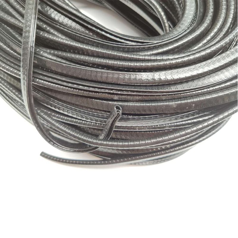 Black PVC Edge Trim, 3.5 Feet (1 Meter), Fits Edge