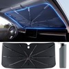 [2025 Upgrade] Weektic Windshield Sun Shade [UPF50+ Crystal Nano Reflector]