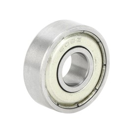 ACROPIX 608ZZ Deep Groove Ball Bearings Lubricated Bearings Double Metal Seal 8x22x7mm Silver Tone