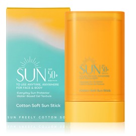 SPF 50 Sunscreen Stick for Face - Sun Stick, Lightweight, Water Resistant, Refreshing & Moisturizing - Strong UV Protection Sun Block Sticks for All Skin Types, No White Cast, Non-Greasy 1PCS