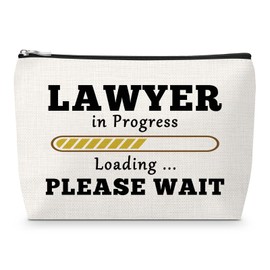 Lawyer Gifts for Women Makeup Bag Law School Graduation Gifts for Students Christmas Birthday Presents for Friend BFF Cosmetic Bags for Future Lawyer Congratulations Presents for Attorney