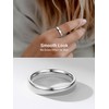 PROSTEEL Stackable Rings Stainless Steel Rings for Women Finger Midi