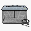 RiNan. Flooring Squirrel Fishing Folding Bucket Zipper Measure 4.7 gal