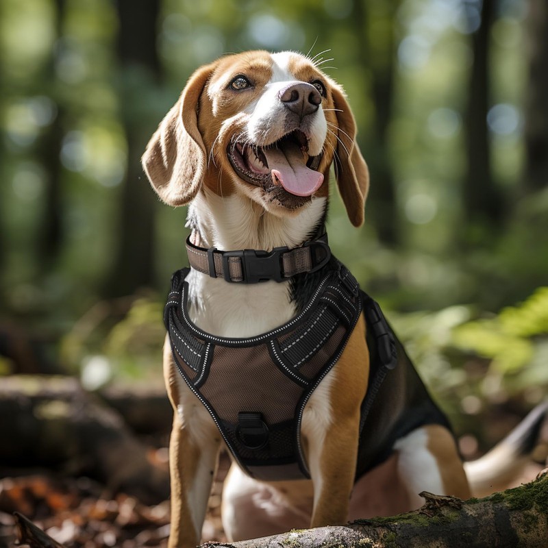 Joytale Reflective Dog Collar, Soft Neoprene Padded, Metal D-Ring, Nylon