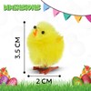 SRV Hub 12Pcs Easter Chenille Chicks, Small Chicks for Easter