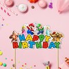 Seyal® Supr Mario - Decoración para tarta de cumpleaños