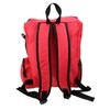 EVAQ8 Emergency Grab Bag Empty Red Rucksack For Storing And
