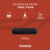 CONTEC Trail Foam Bicycle Grip 129 mm Shock Absorbing Foam