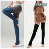 Versatile Leg Warmers & Socks: Stacked Style, Dance, Warm Leg Guards, Yoga Foot Covers Free Size/Red Long 75cm 5ea