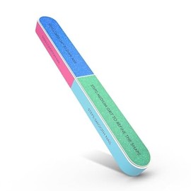 Bloque pulidor de uñas de 7 vías para uñas naturales, brillo y suavidad mejorados. Pulidor de siete pasos. Limas de uñas. Pulidor de 150/320/600/1200/