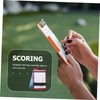 Kisangel Golf Scorecard Book Stylish Oxford Scorekeeping Holder Portable Golfs