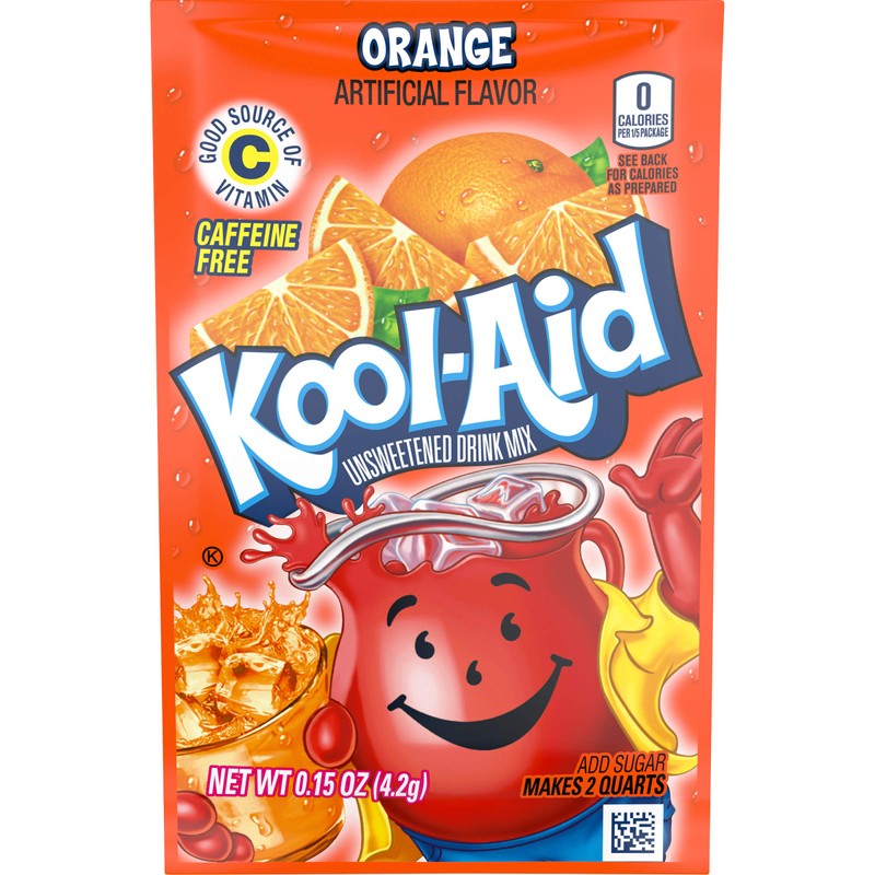 Kool-Aid Unsweetened Fruit Variety Zero Calories Powdered Drink Mix 50