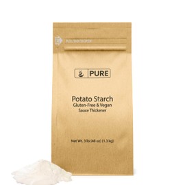Pure Original Ingredients Potato Starch Thickener For Sauces, Soup, & Gravy (3 Pound)