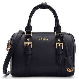 LA FESTIN Handbags for Women Small Top Handle Purse Crossbody Satchel Black Shoulder Bag with Adjustable Strap for Daily Shopping