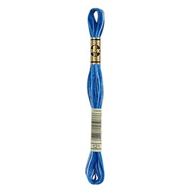 DMC 6-Strand Embroidery Cotton 8.7yd-Variegated Delft Blue