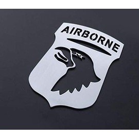 101st Airborne Division Army Badge Emblem 4" Metal Car Truck Motorcycle