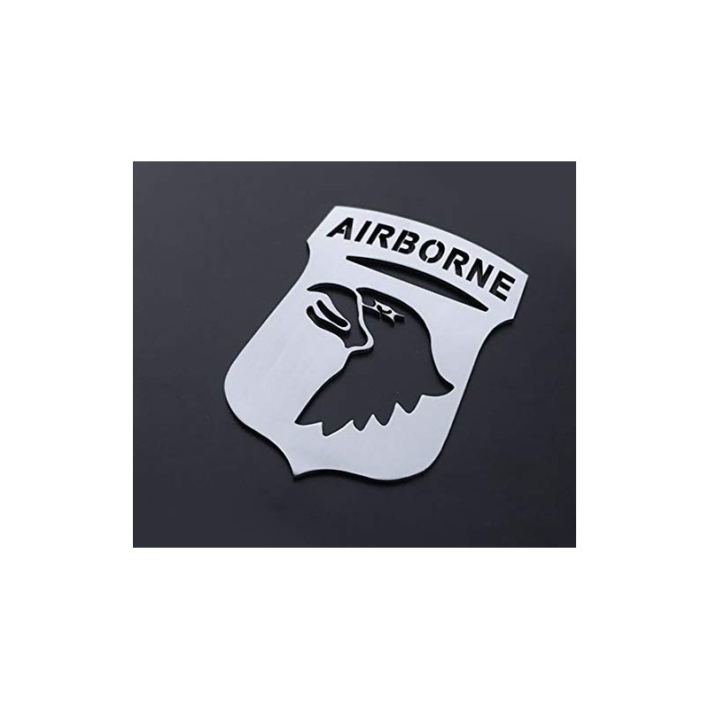 101st Airborne Division Army Badge Emblem 4" Metal Car Truck