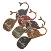 DOITOOL 14pcs Wooden Closet Dividers Whale-shaped Nursery Organizer for Clothes