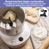 2 Pack Bread Maker Paddle for Panasonic Breadmaker, Kneading Mixing
